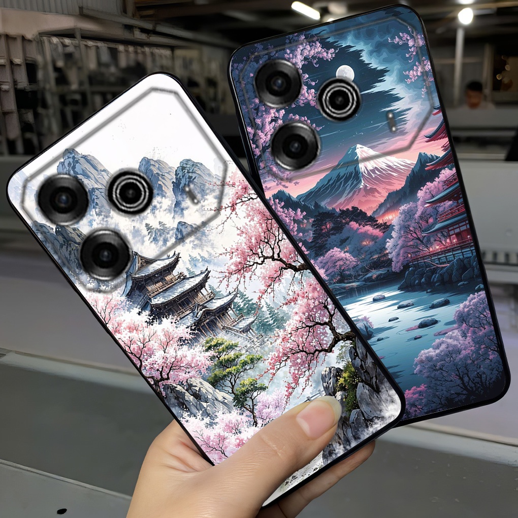 เคสสําหรับ tecno POVA 6 NEO / POVA 6 PRO 5G พร้อมพิมพ์ภูมิทัศน์ใหม่ / เคส tpu ยืดหยุ่น