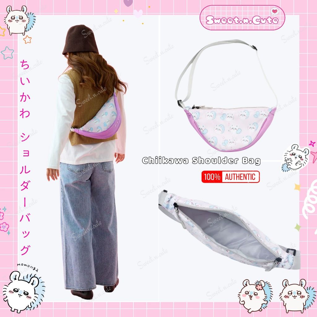 [ของแท้จากญี่ปุ่น - แท็กเต็ม] กระเป๋าเรือ Chiikawa - กระเป๋าสะพาย Chiikawa, กระเป๋าสะพายข้าง