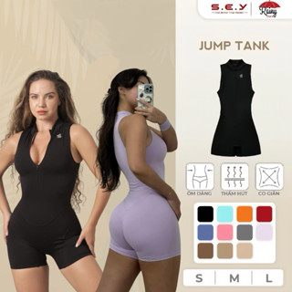 [ ของแท้ S/M/L ] SEY TANK JUMPSUIT ยิมคุณภาพสูง ว่ายน้ํา เทน…