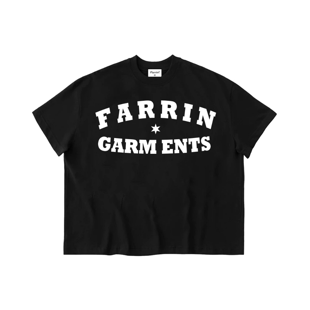 เสื้อยืด BOXY - FARRIN - GARMENTS - ผ้าคอตตอน 280gsm.