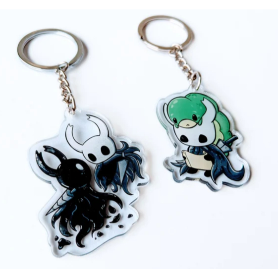 พวงกุญแจอะคริลิค Hollow Knight – The Knight, ตัวละคร Grub, ธีม Void, อุปกรณ์โทรศัพท์และของขวัญสําหรั