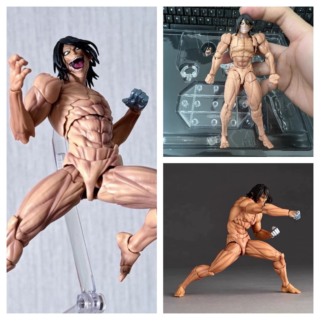 Attack on Titan Eren Yeager Revoltech Fullbox Model