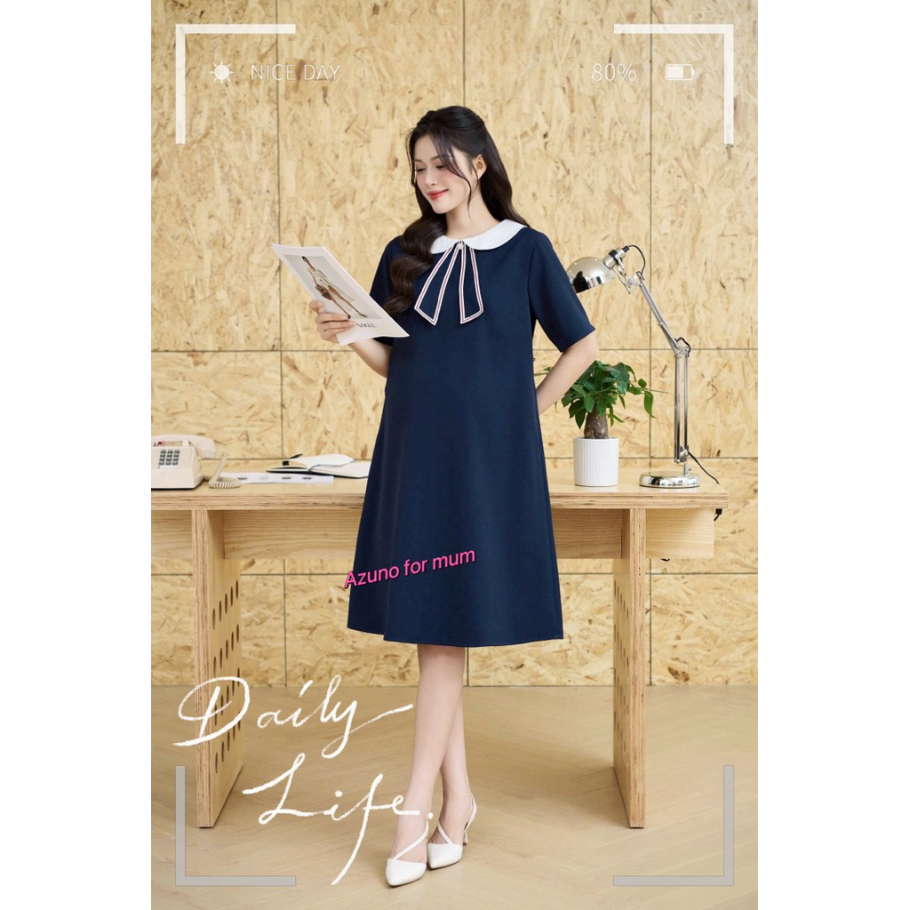 DESIGNED ITEM - ชุดออฟฟิศหรูหราอ่อนเยาว์พร้อมโบว์ A228