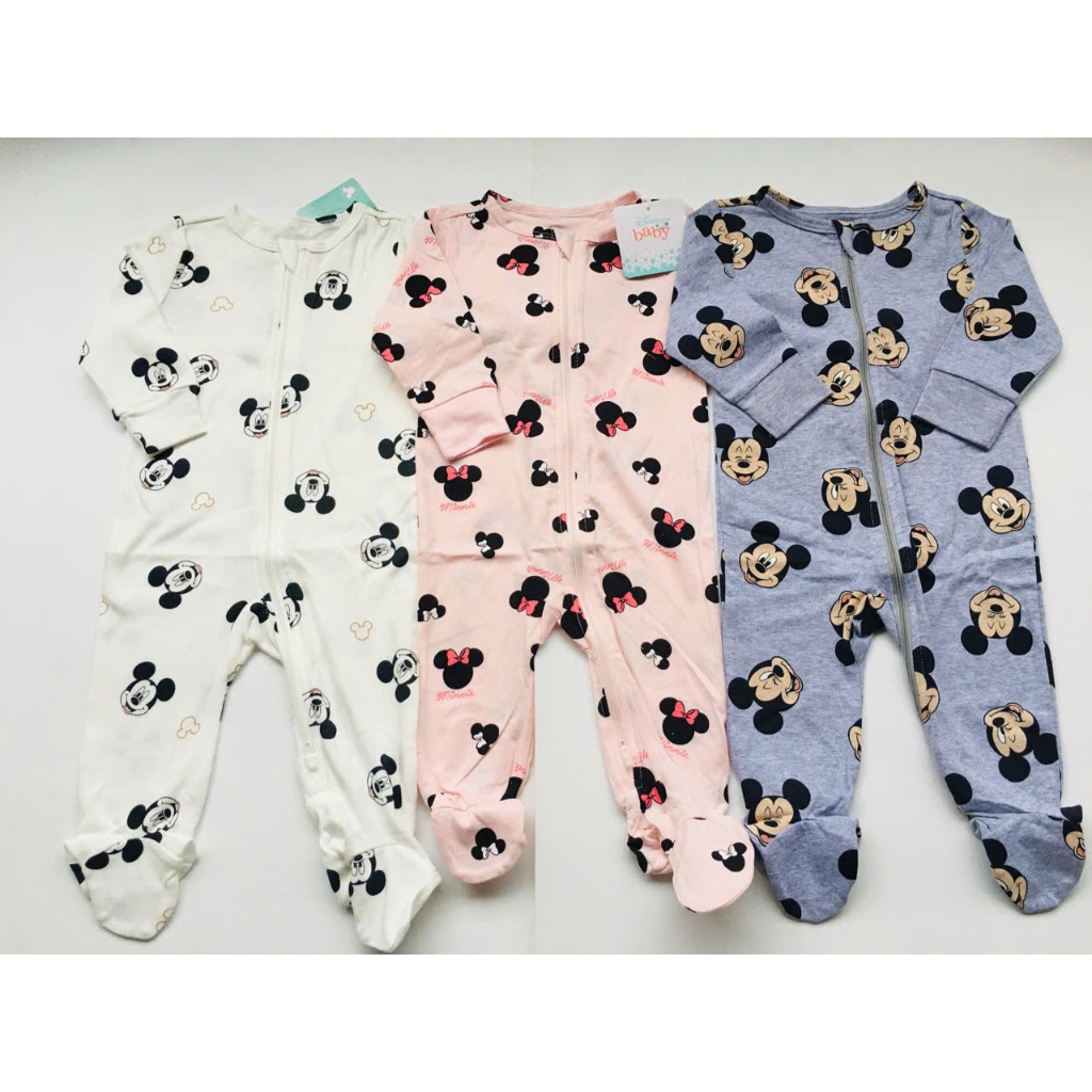 {LINK 4-NB-24m} ถุงเท้านอนแบบไม่มีถุงเท้าทําจากผ้าฝ้ายสําหรับเด็กชายและเด็กหญิงมีซิป 2 ทาง