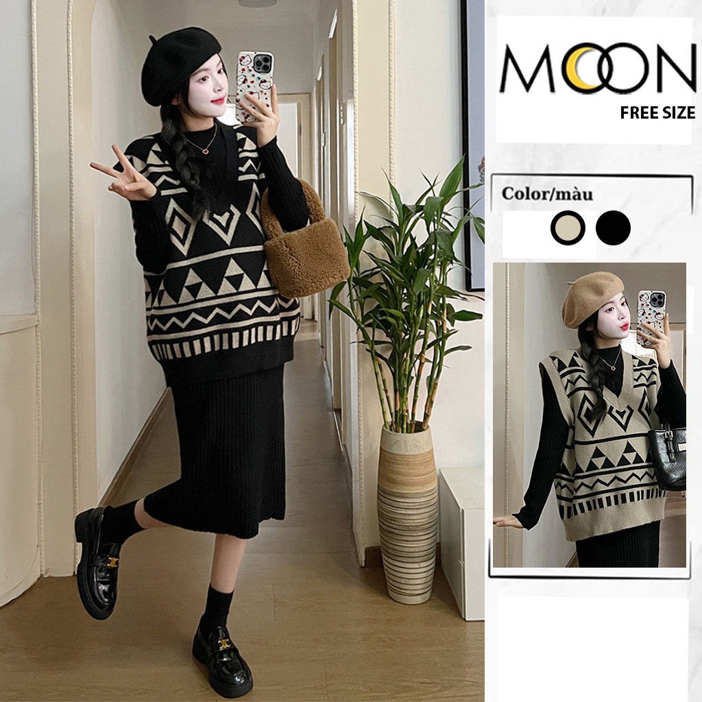 GUANGZHOU คุณภาพสูง WOOL GIRLS ชุด BROCADE PATTERNS รวมหัวใจกระดูกและ WARM แขนยาว 3-Segment กระโปรงค