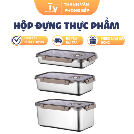 กล่องใส่อาหาร SUS304 (TV1320)