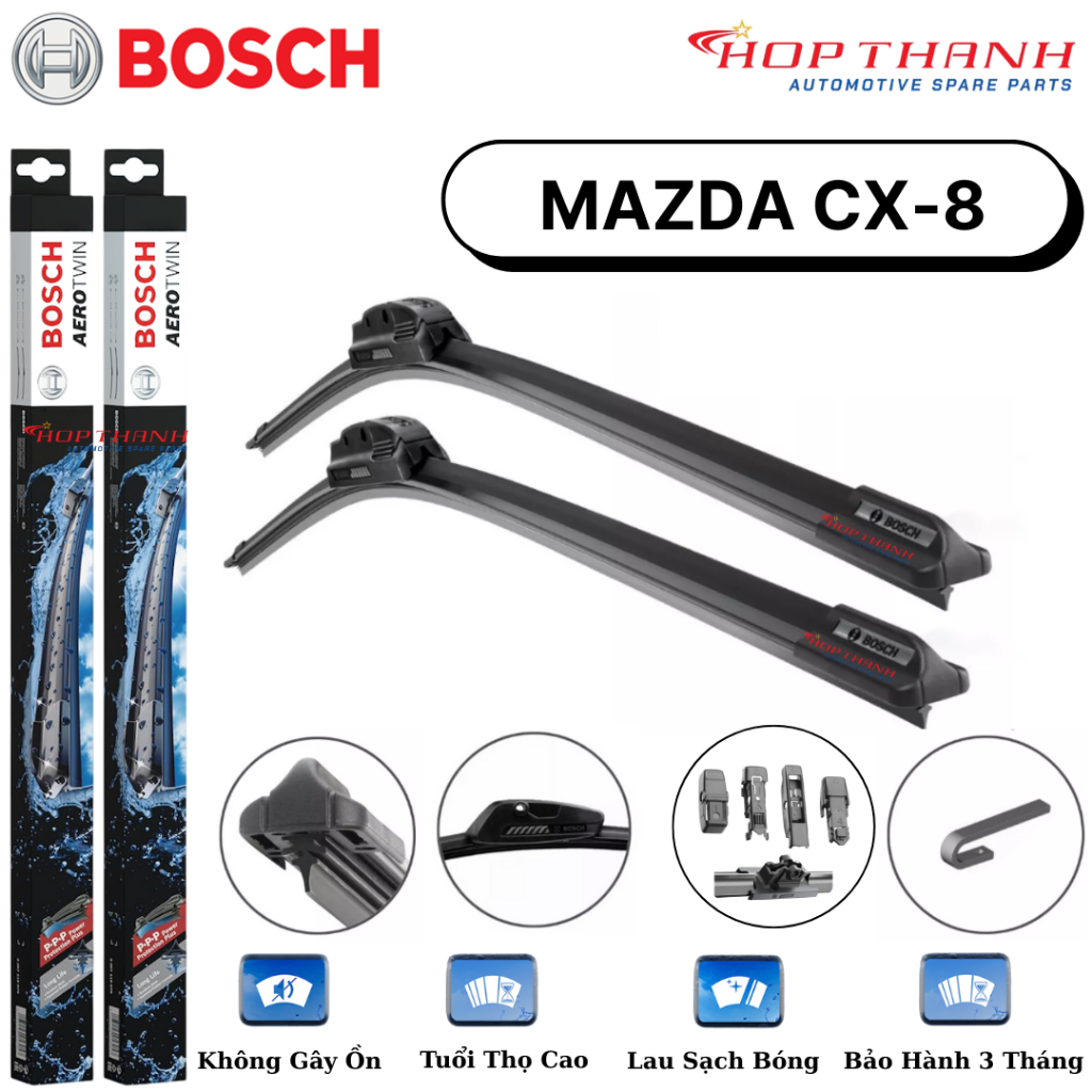 ของแท้ BOSCH MAZDA CX-8 WIPER (AOTWIN)