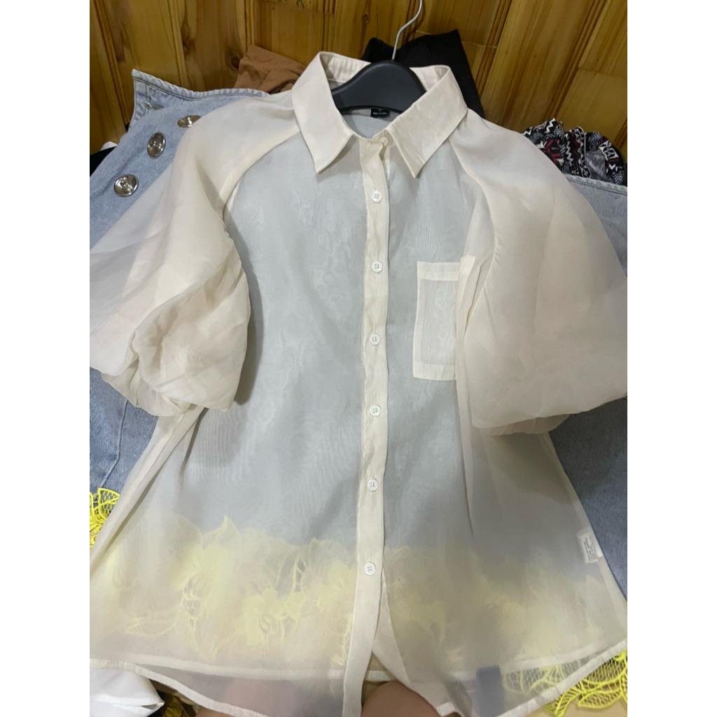 DAZY l เสื้อเชิ้ตแขนพัฟใหม่