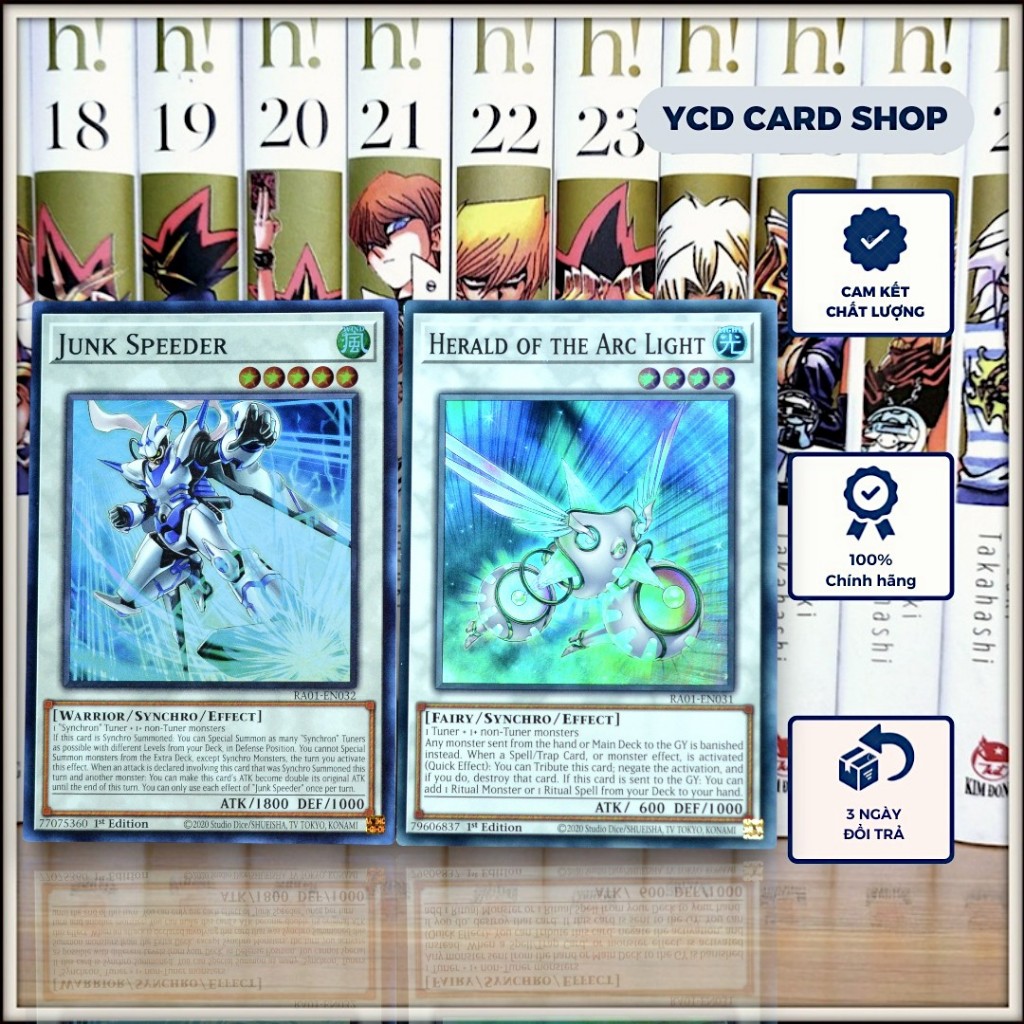 [YCDcardgame] ชุดการ์ด Yugioh ของแท้ 2 Synchro Monster [Synchro]