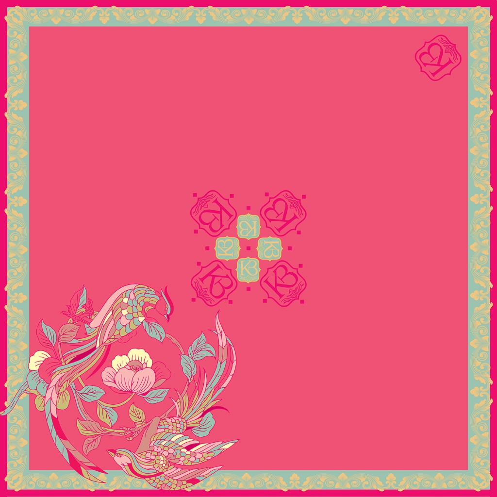️ PHONG KIM BAO" ️ CHAM COLLECTION KhanBandana Bandana Bandana Bandana Silk Scarf