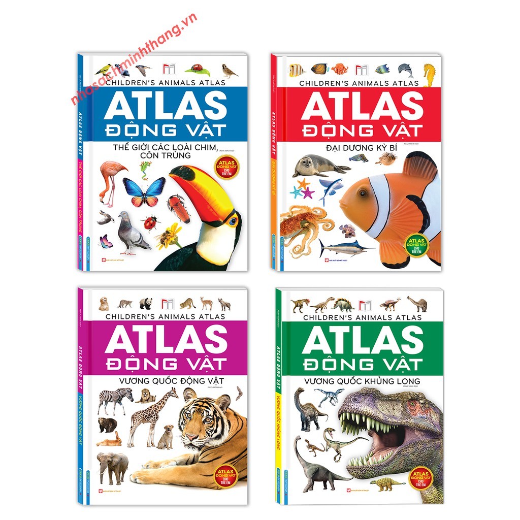 หนังสือ - Animal Atlas – Childrens Animals Atlas (หนังสือลิขสิทธิ์) ปกแข็ง