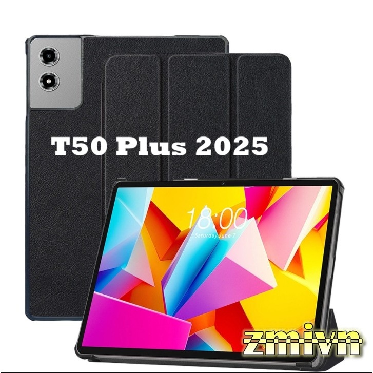 ซองหนัง PC สําหรับ Teclast T50 Plus 11", T50plus 2025 เปิดและปิดอัตโนมัติแบบแม่เหล็ก