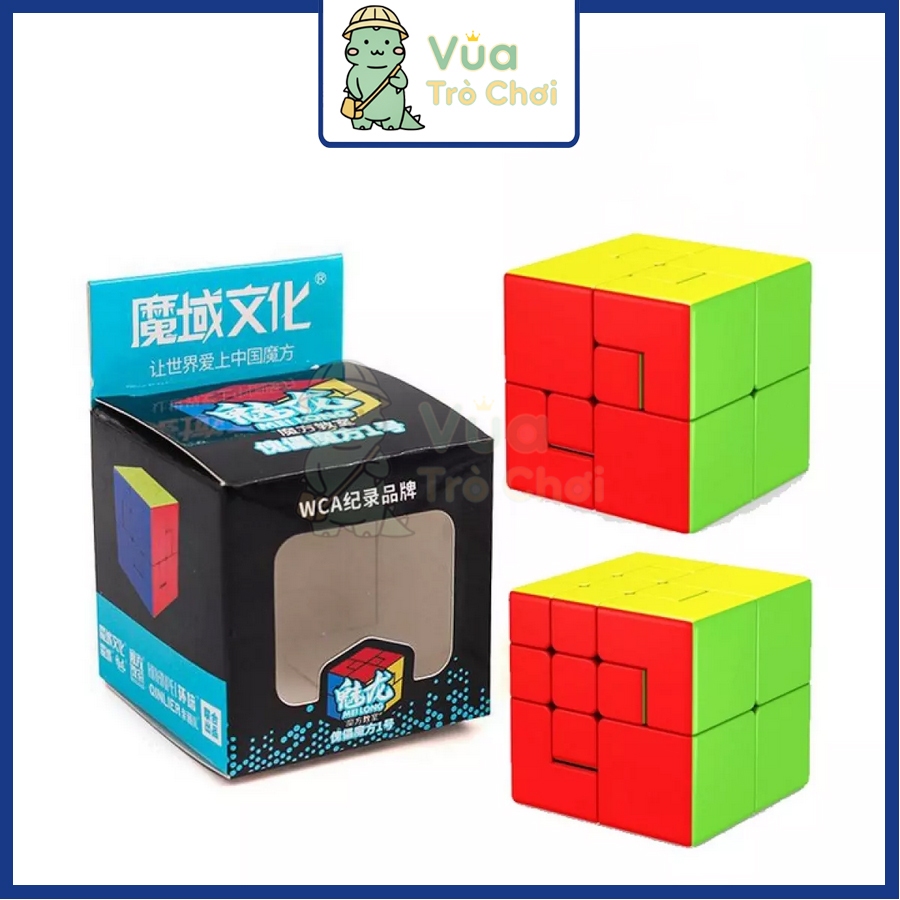 Rubik MoYu MeiLong Puppet Rubic Cube Variant 2x2 ของเล่นปัญญาสําหรับเด็กที่ไม่ซ้ําใครมาก
