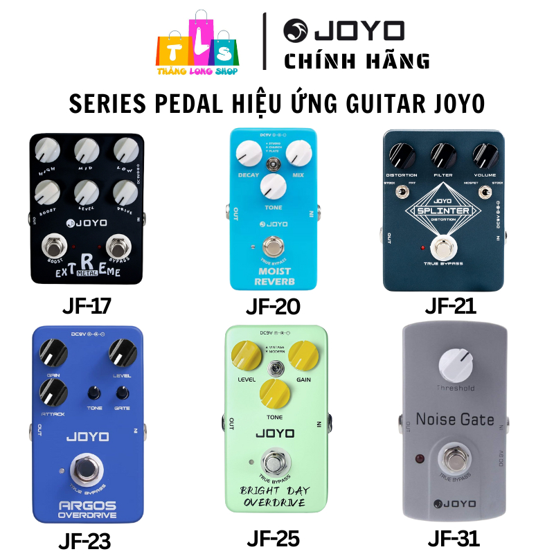 JOYO GUITAR EFFECT PEDAL SERIES - JOYO Guitar EFFECT Pedal/Pedal JF-17 JF-20 JF-21 JF-23 JF-25 JF-31