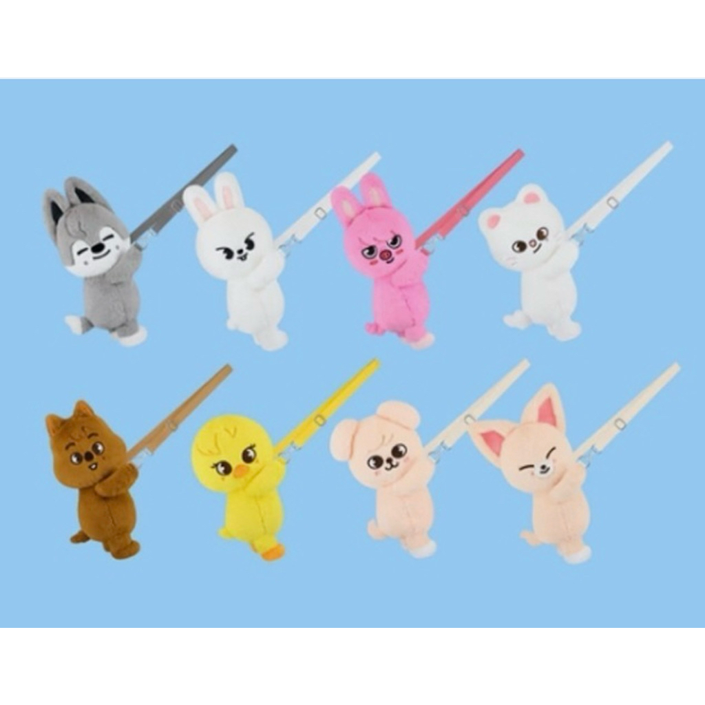 [AVAILABLE] STRAY KIDS [dominATE: celebrATE] World Tour MD/ SKZOO PLUSH BAG