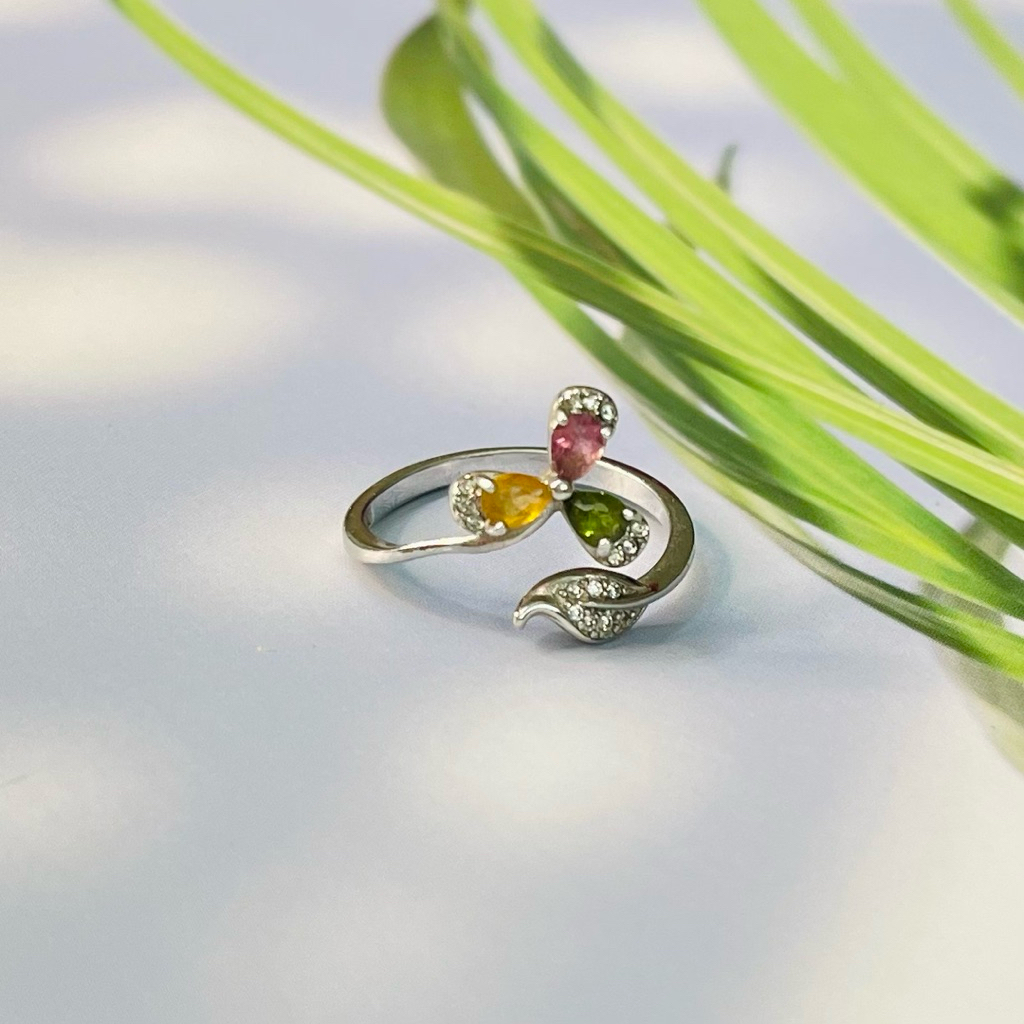 S925 แหวนพู่ ma lin ฟรีไซส์