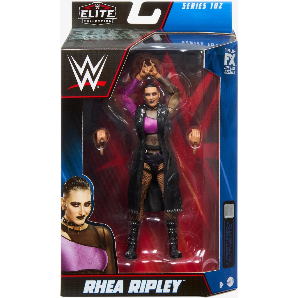 (ใหม่ – ซีลเดิม) รุ่น WWE Rhea Ripley - Elite 102 (รวมภาพถ่ายจริง)