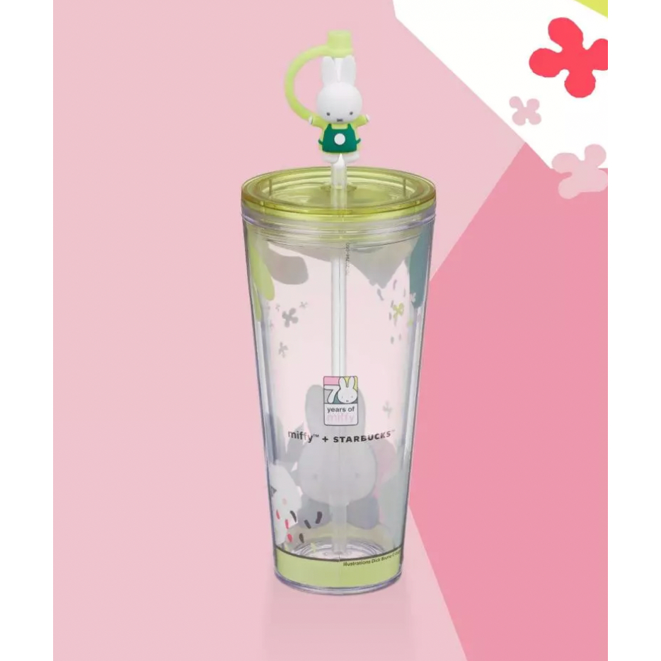 |ของแท้| LY STARBUCKS COLD CUP MIFFY 70TH ANN W/STP 591ML