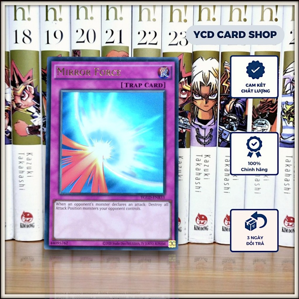 [YCDcardgame] ของแท้ Yugioh Card Mirror Force – Ultra Rare [Trap]