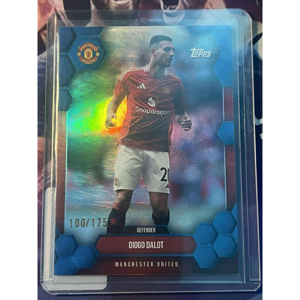 N20 Diogo Dalot การ์ดฟุตบอลแมนเชสเตอร์ ยูไนเต็ด /175 ชุดทีมแมนเชสเตอร์ยูไนเต็ด 2024/25