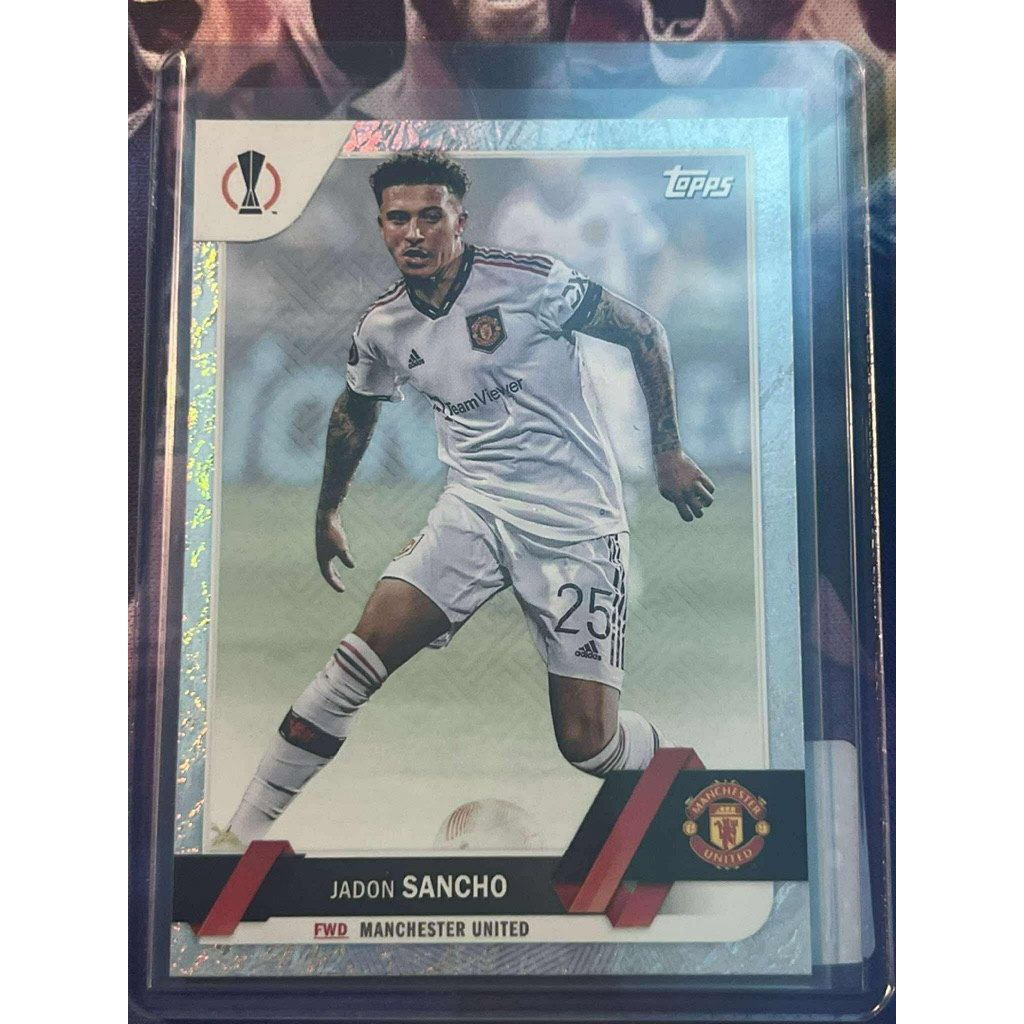 การ์ดฟุตบอลลิมิเต็ด N23 Jadon Sancho แมนเชสเตอร์ ยูไนเต็ด /99 Topps UCC 2022/23