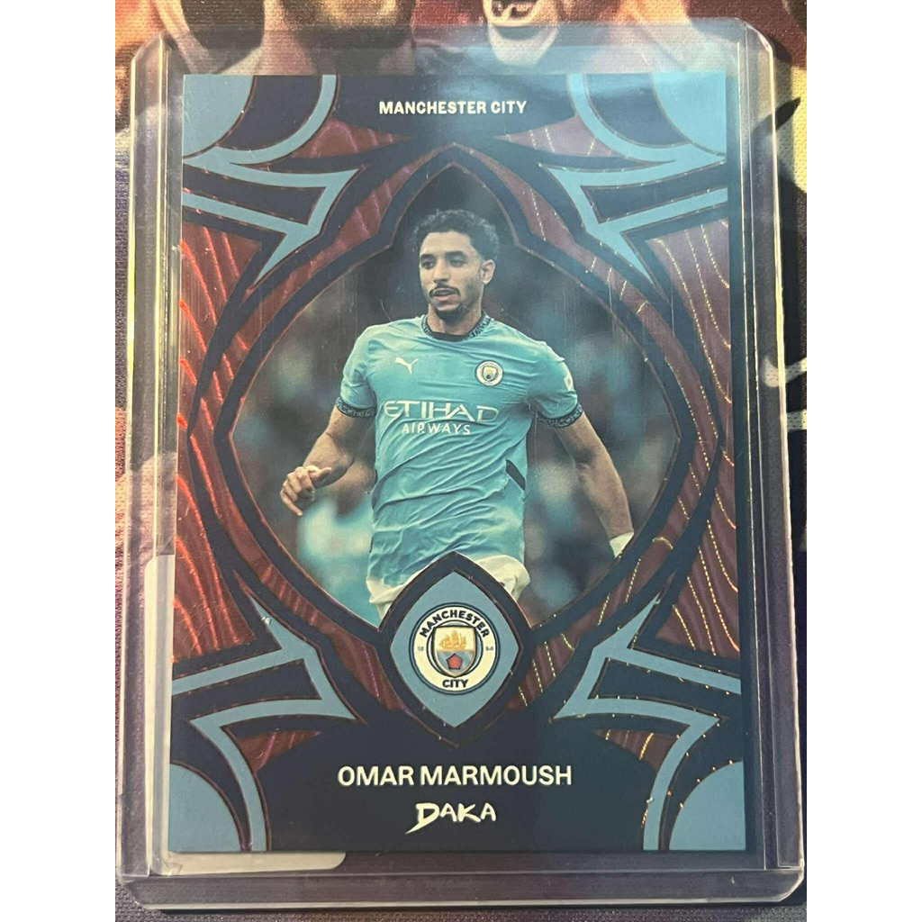 การ์ดฟุตบอลจํานวนจํากัด N16 Omar Marmoush Manchester City /49 Daka 2024/25