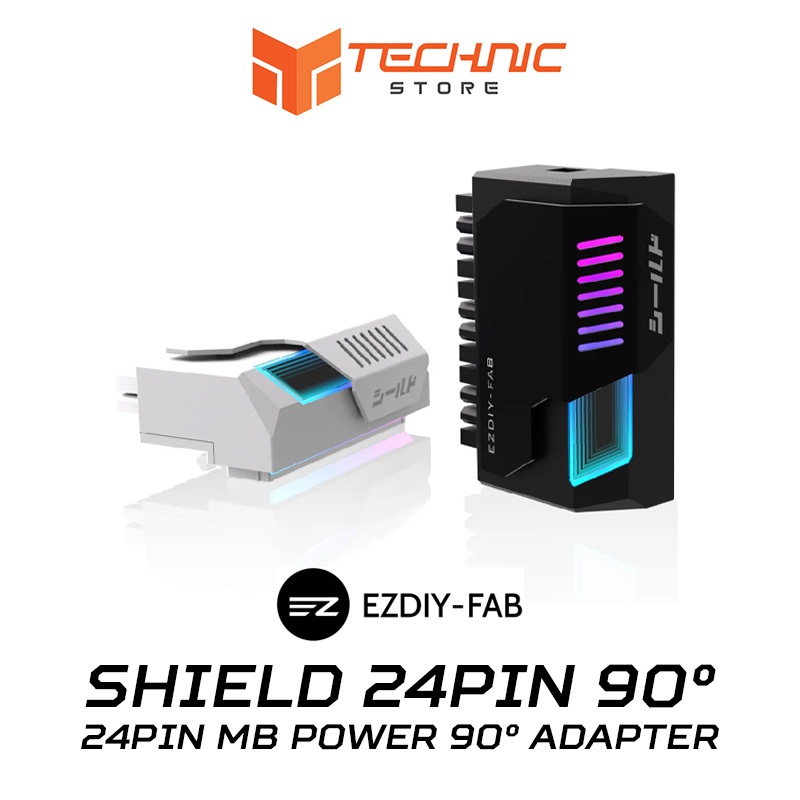 อะแดปเตอร์ EZDIY-FAB SHIELD 24PIN 90 ARGB