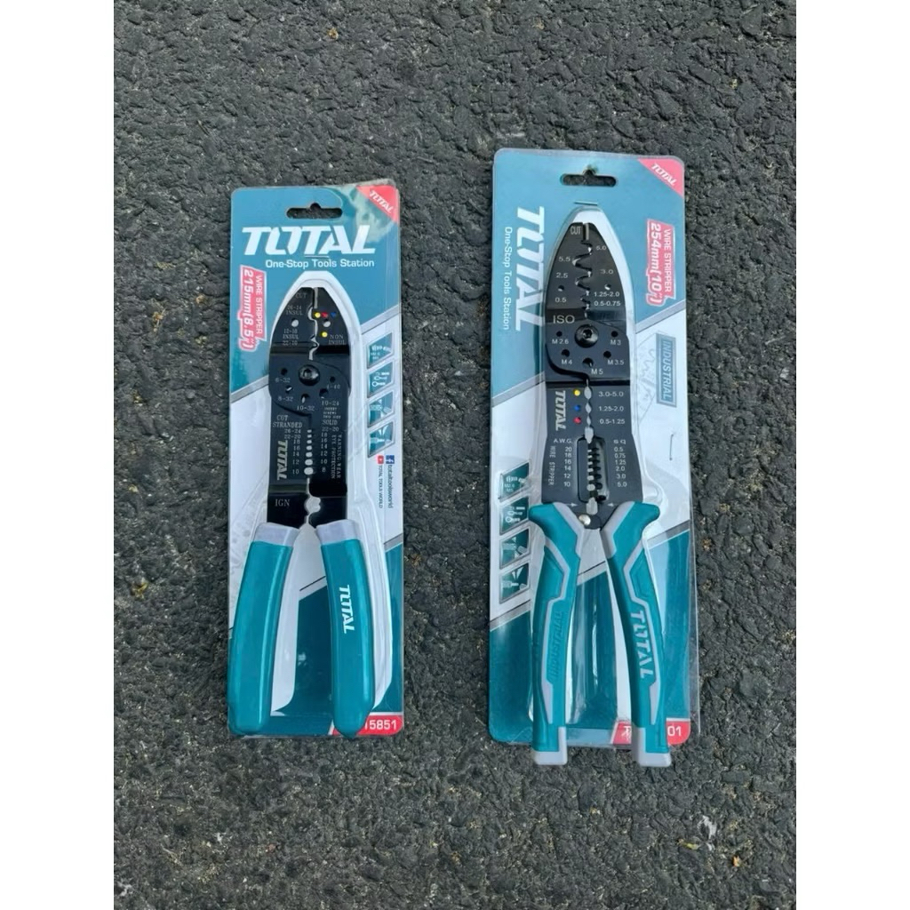 TOTAL เครื่องปอกสายไฟ 8.5(215mm)-THT15851 / 10(254mm)-THT15101