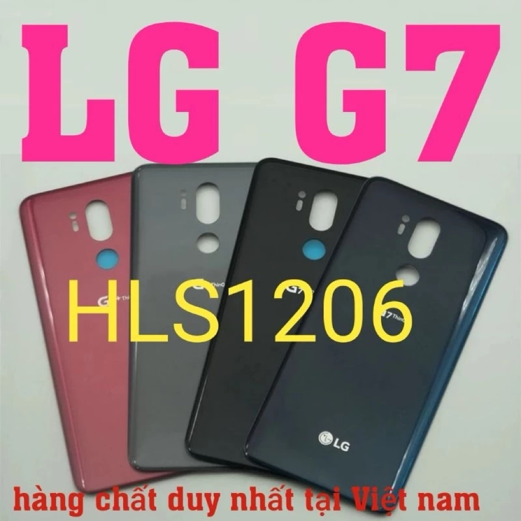 ฝาหลังแท้ สําหรับ LG G7 Fit, LG G7 One, LG G7 Plus, LG G7 ThinQ, G710 (สีดํา, เทา, ม่วง, น้ําเงิน)