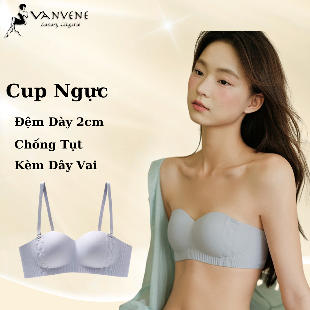 Vanvene AC388 Push-Up Cup Bra ยางนุ่ม Dual Cushion 2 ซม.ยกเต้านม Anti-sagging