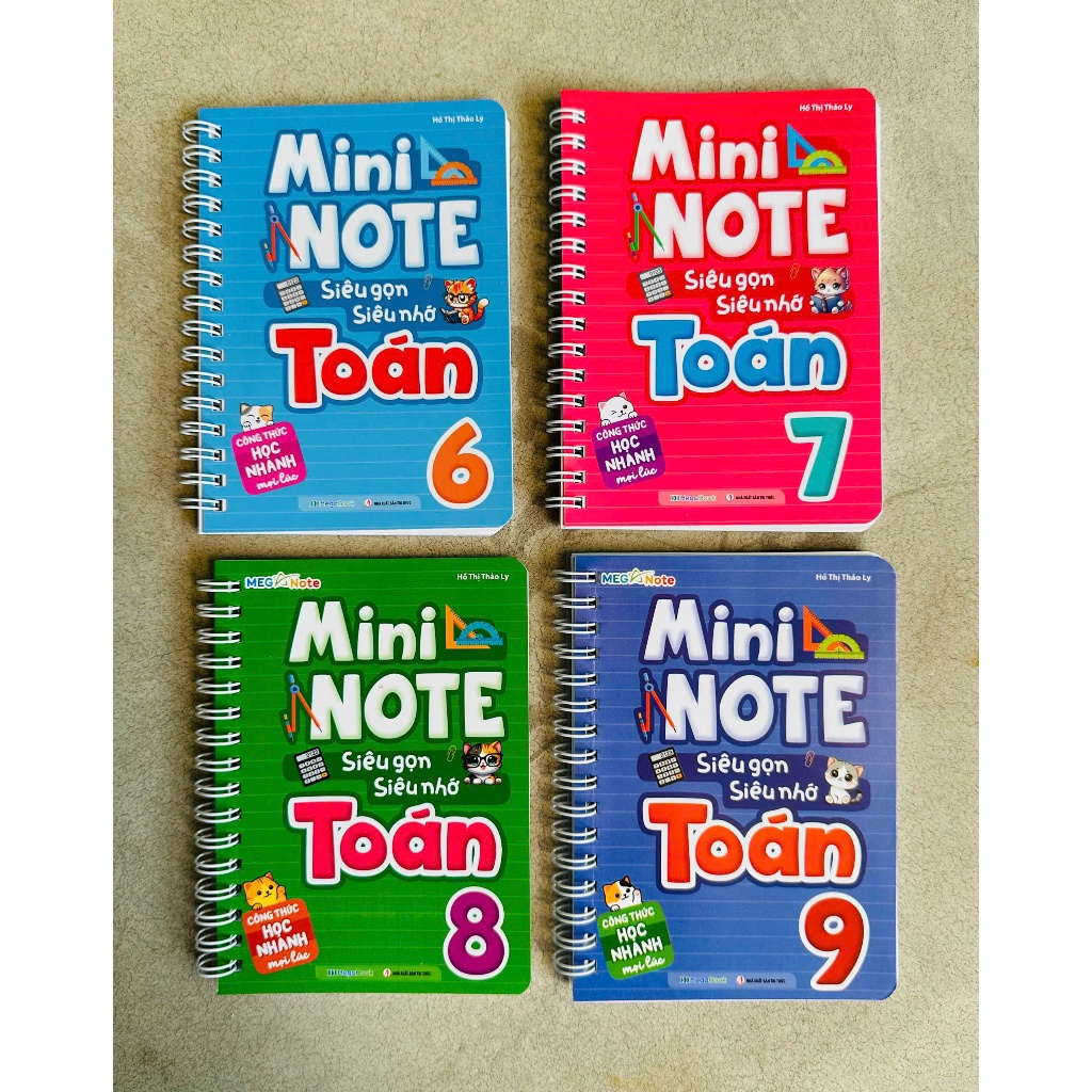 หนังสือ - Mini Note - Super Compact, Super Memory Math Grades 6,7,8,9