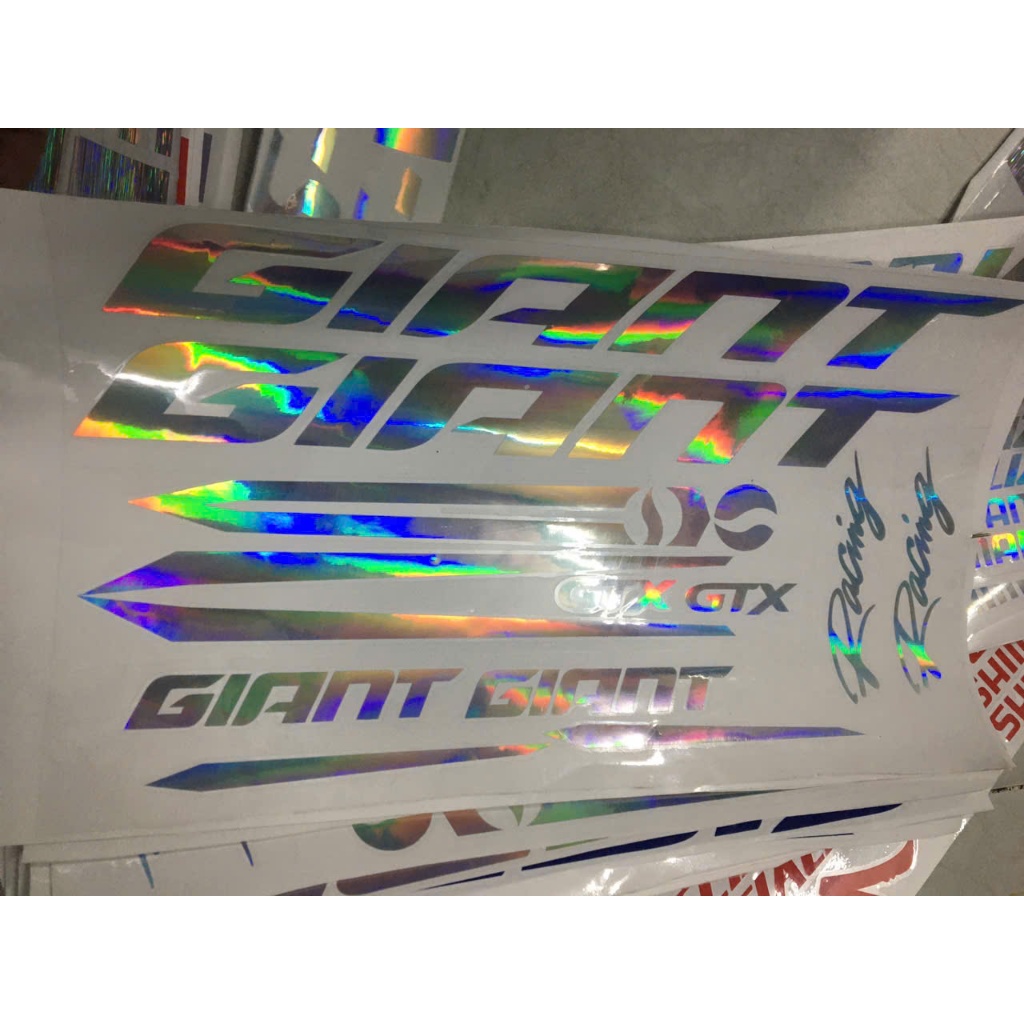 GIANT SPORTS BIKE STAMP 7 สี (HOLOGRAM)
