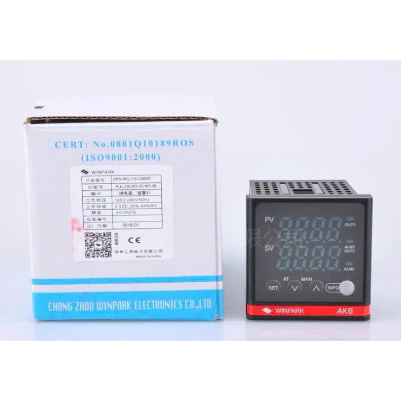 เครื่องวัดอุณหภูมิ Winpark AK6, เครื่องควบคุมอุณหภูมิ AK6 (เอาต์พุตการต่อสู้) TBD315