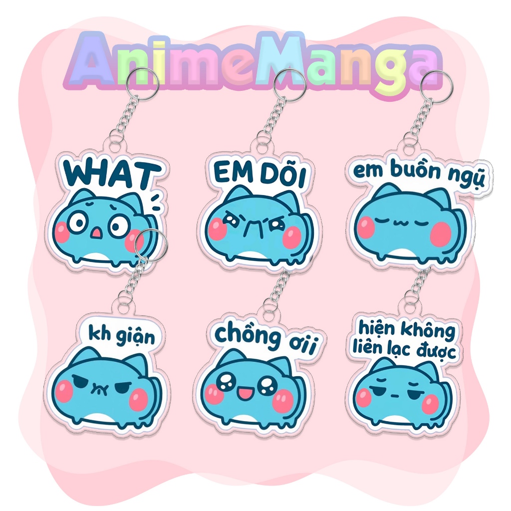 พวงกุญแจ Bugcat Capoo น่ารักทําจากอะคริลิคใส