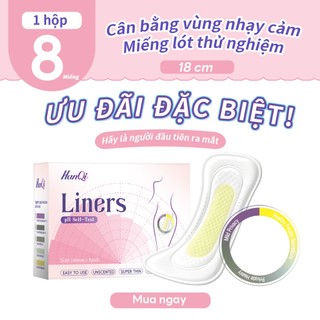 Tã Kiểm Tra Độ pH Dành Cho Nữ 8 Cái - Chính Xác Dễ Dàng - Bảo Vệ Sức Khỏe Cá Nhân - Hiển Thị Kết Quả Nhanh