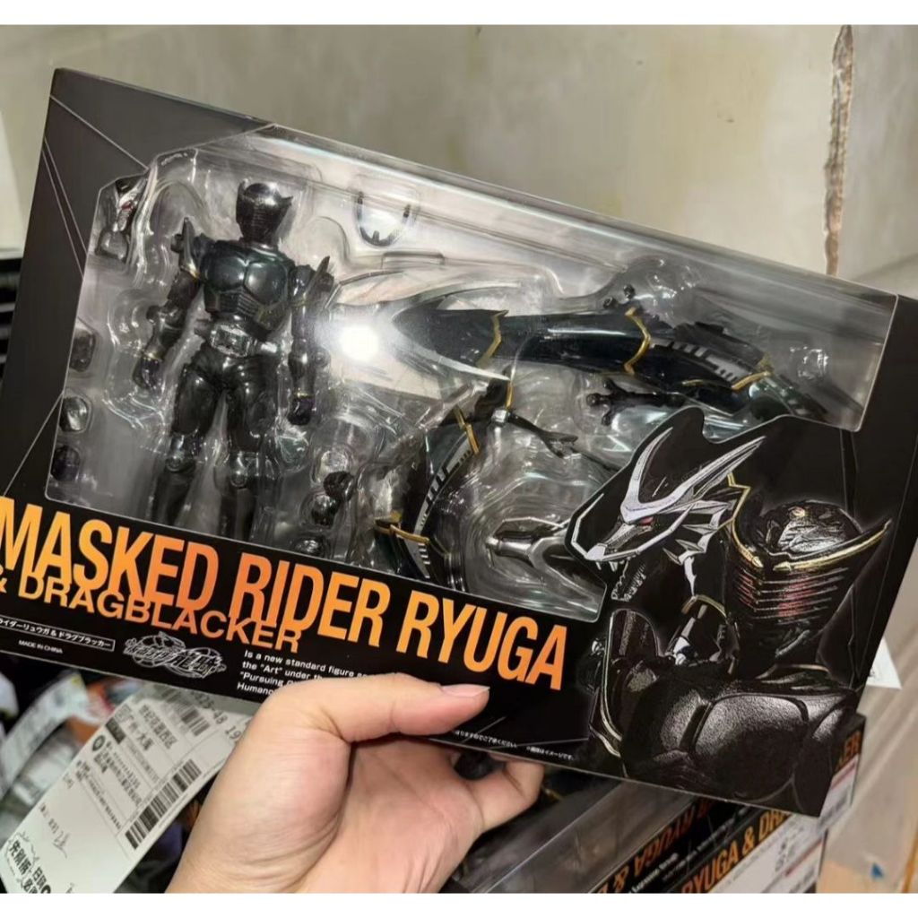 ของเล่น Kamen Rider Ryuki - Shf Masked Rider Ryuki & Dragreder (Bootleg) + ฐานรองรับฟรี