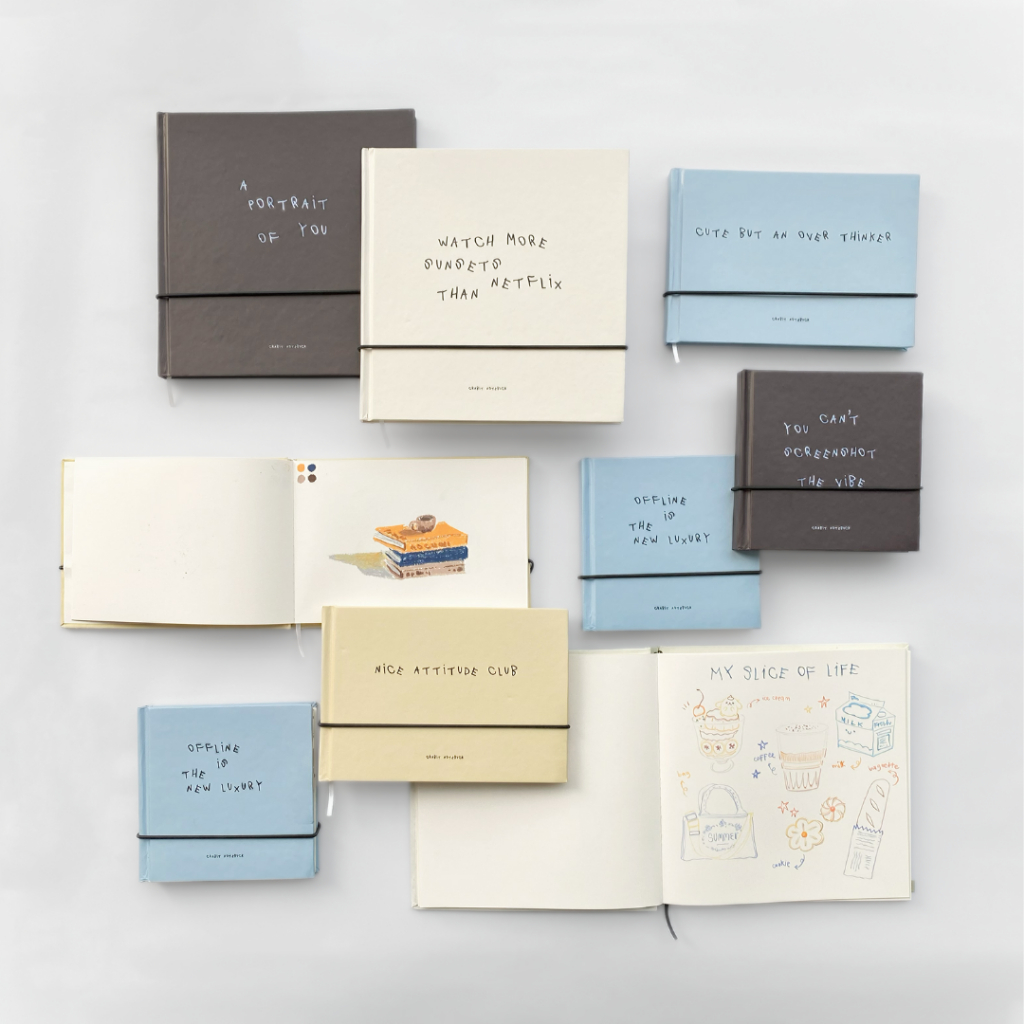 คุณภาพสูง 190 แกรมสมุดสเก็ตช์ภาพหมึก Dodle Crabit A Few Notes ราคา ถูกที่สุด ดีลบีเคเค แกลเลอรีภาพที่ 9