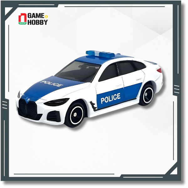 TOMICA NO CAR MODEL. 29 BMW I4 POLICA CAR ของแท้ TAKARA TOMY