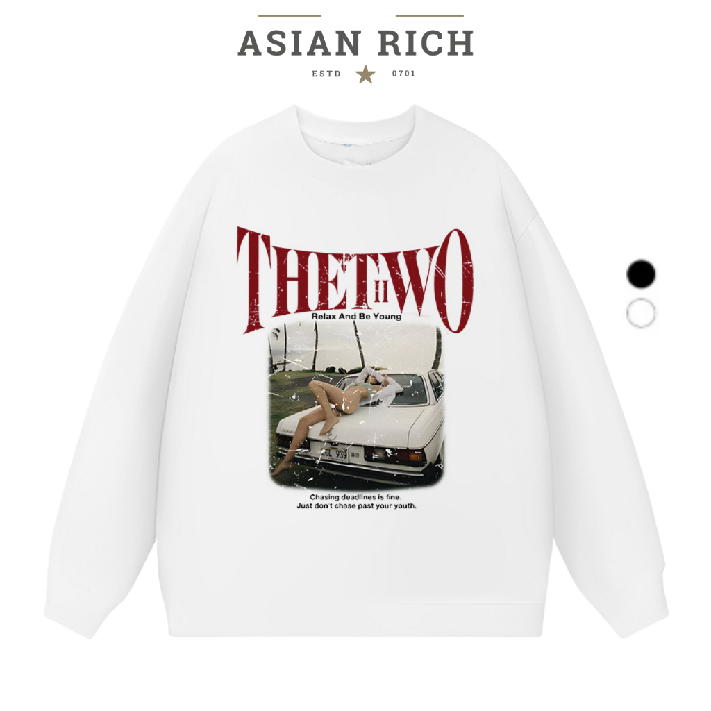 Asian Rich Premium Sweater Tee The Two Edition