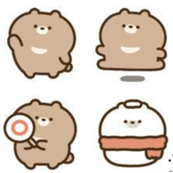 พวงกุญแจ " Bubu Bear Family "