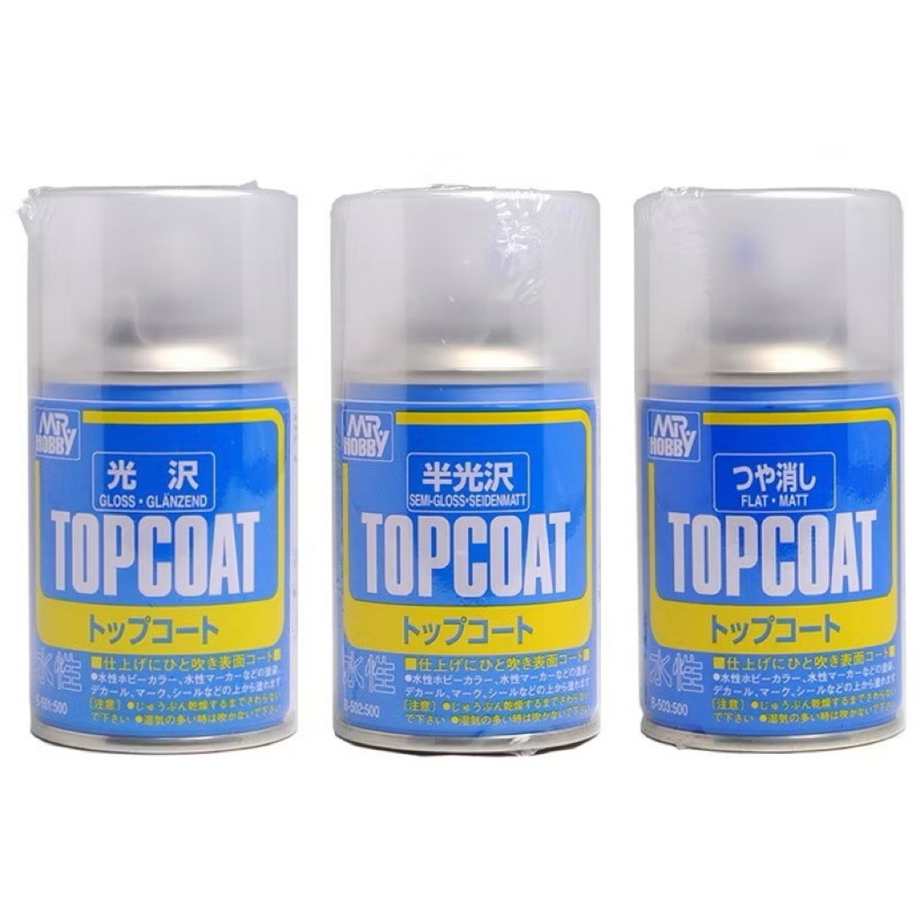 เคลือบป้องกันรุ่น Topcoat Mr hobby