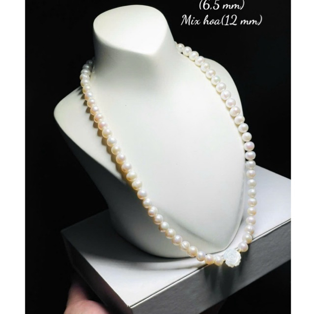 สร้อยข้อมือแอปริคอท Tu Nhien Mix Charm ขนาด 6.5 มม. สินค้าตรวจสอบ Svip