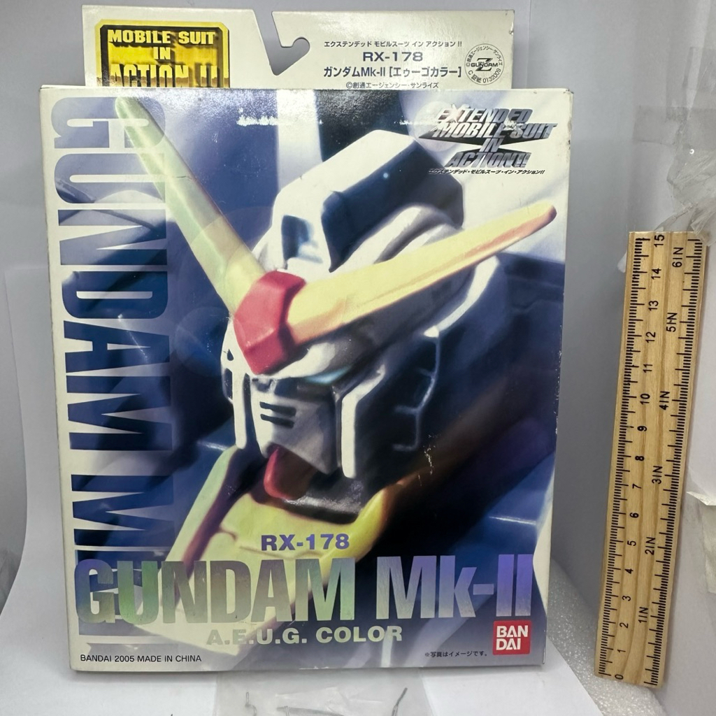 Extended joint gundam รุ่น MSIA Gundam Mk 2 AEUG กล่องขูดสี bandai