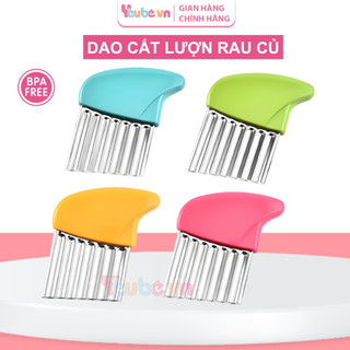 Dao Lượn Sóng Cắt Thái Rau Củ YEUBEVN Đồ Dùng Chế Biến Ăn Dặm Cho Bé
