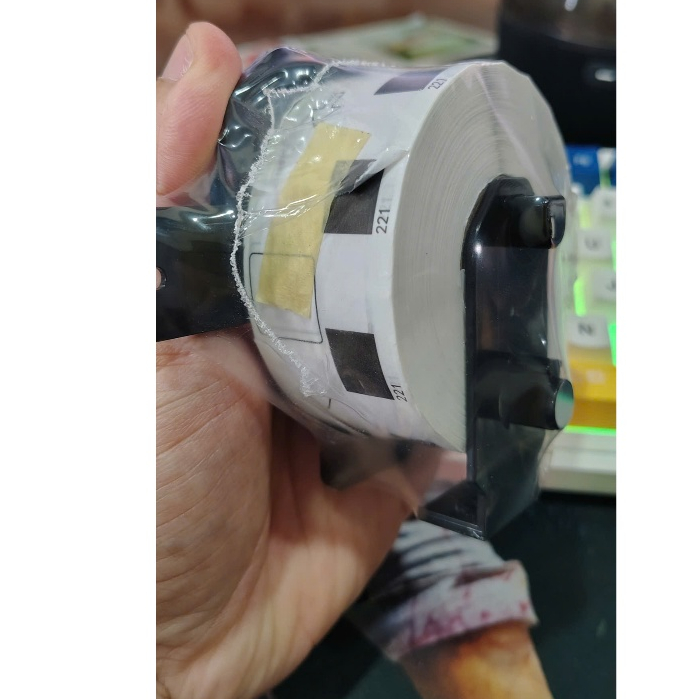 PRINTING กระดาษ LIKE BROTHER QL700/QL800 ( 23mm.23mm.1000 )