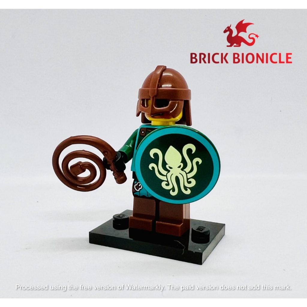 LEGO MINIFIGURES AUTH - CHARACTER ASSEMBLY TOY - KRAKEN WARRIOR