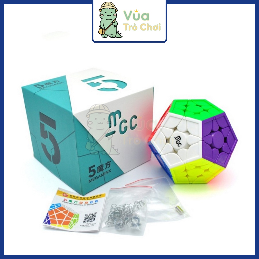 Rubik Megaminx MGC YJ Megaminx M 12 ด้าน Variant Rubiks Intelligence ของเล่นแม่เหล็ก