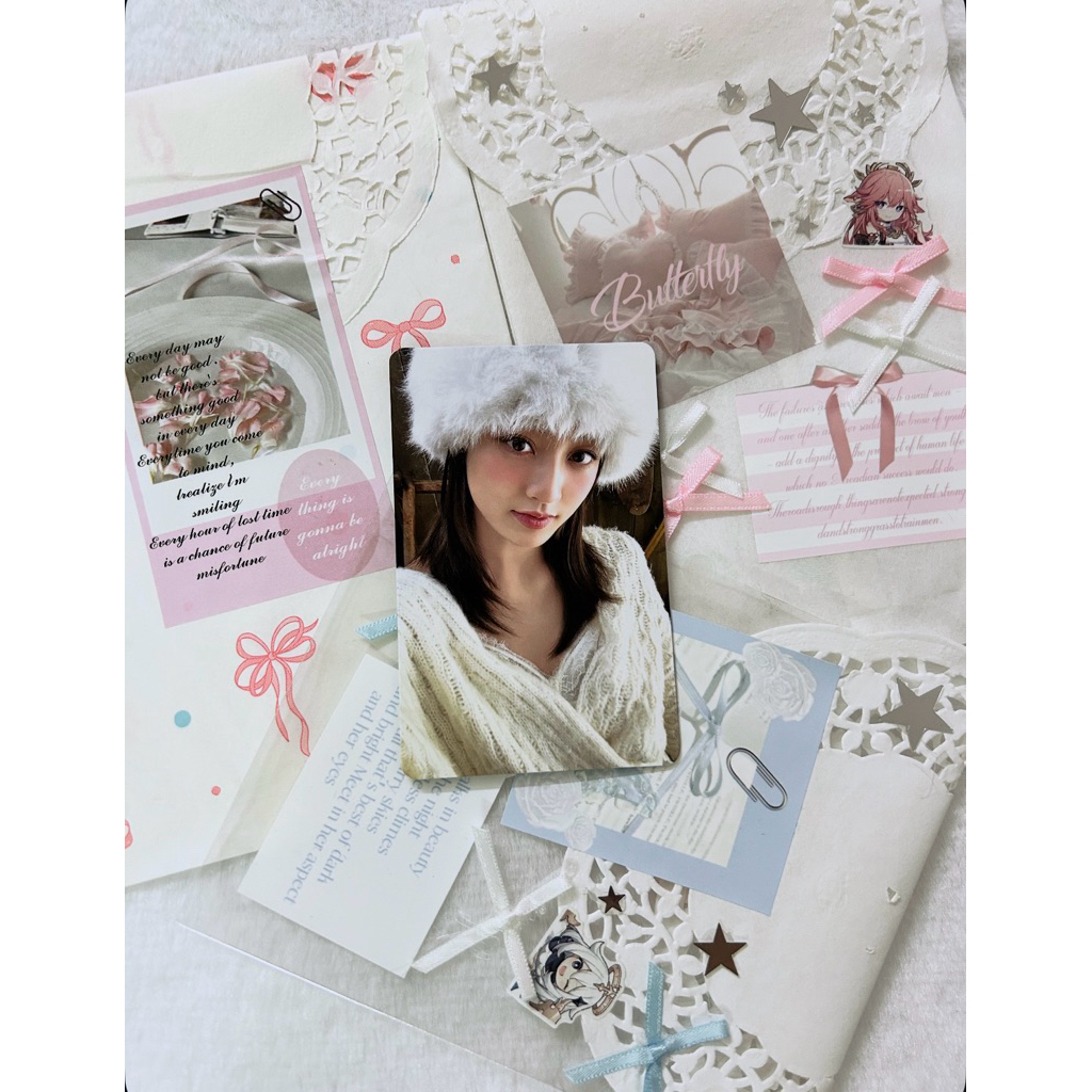 [OFFICIAL]Twice JIHYO_Card benefit เยน แนวคิดคริสต์มาส jihyo สองของแท้