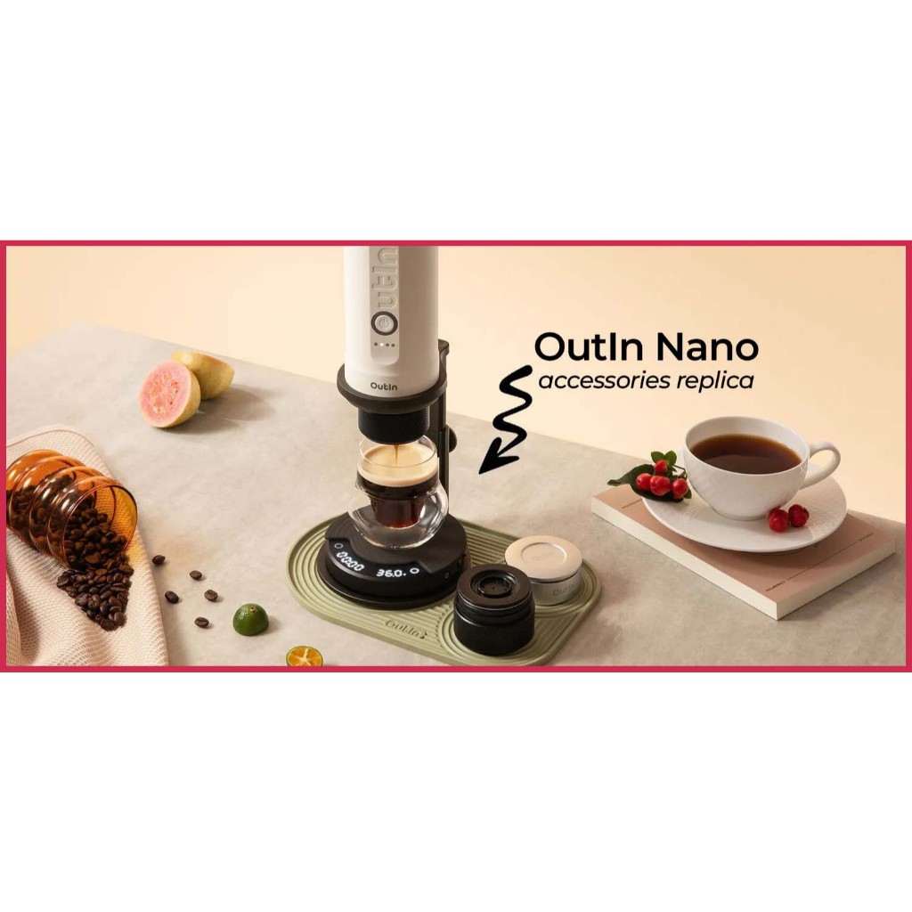 ขาตั้งแบบขยายสําหรับเครื่องชงกาแฟ OutIn Nano พร้อมฐานน้ําหนัก Outin หลากสี