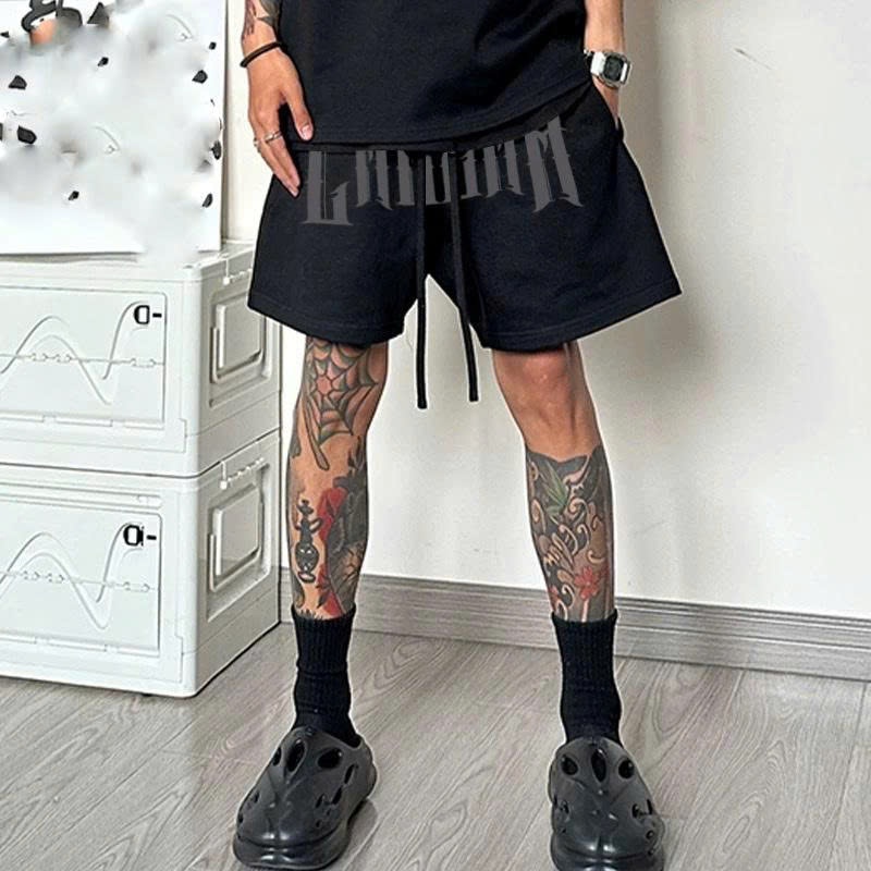 LAMA Localbrand IBENCLOTHINGI กางเกงขาสั้นยางยืด Unisex